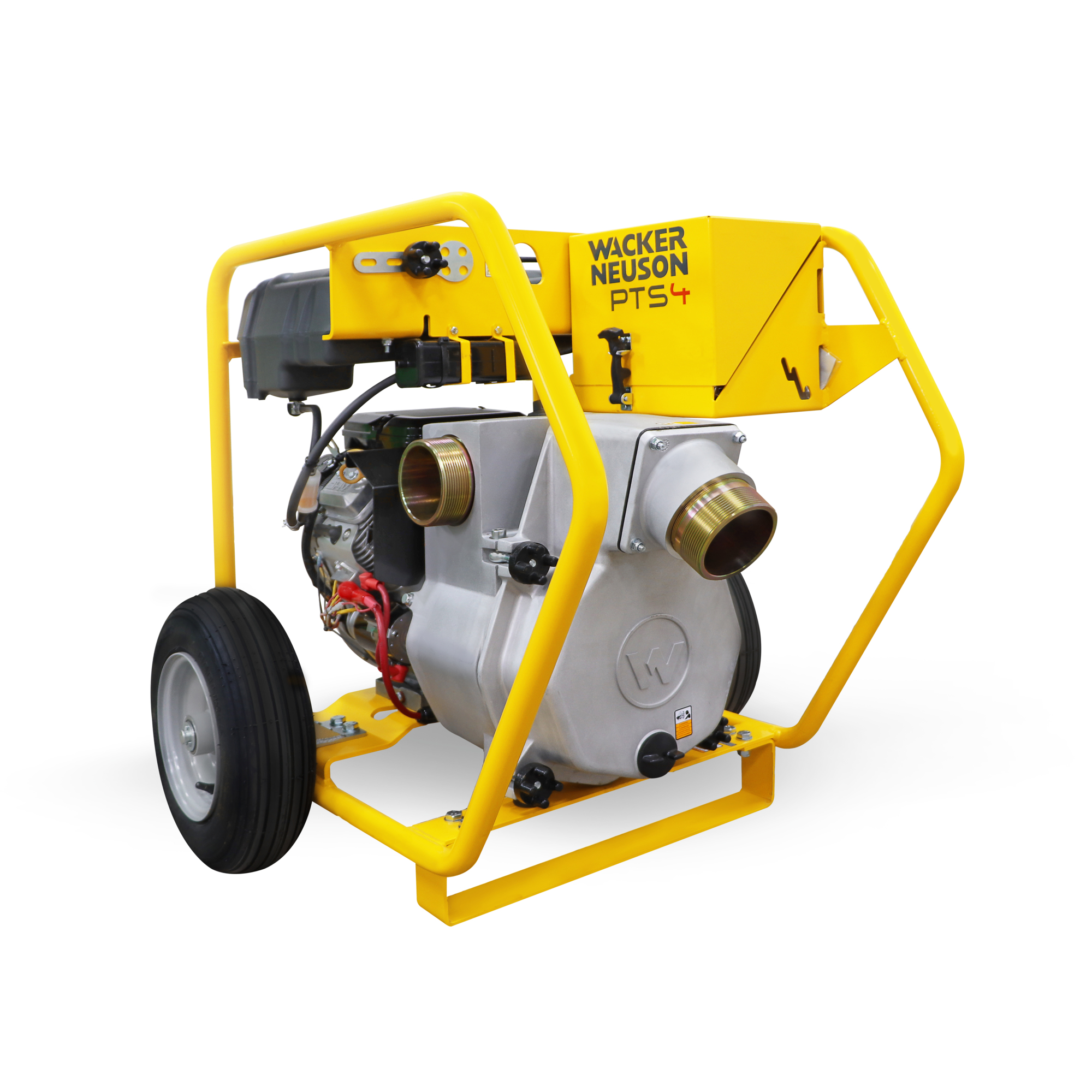 Wacker Neuson, 4in. Centrifugal Trash Pump, Max. Flow 690 GPM, Engine Displacement 479 cc, Model# PTS4V